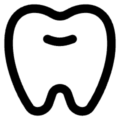 Tooth Icon from Core Line Set