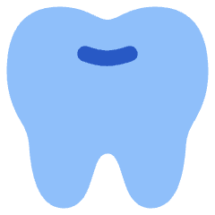 Tooth Icon from Plump Flat Set