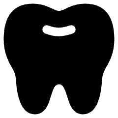 Tooth Icon from Plump Solid Set