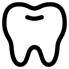 Tooth Icon from Plump Line Set