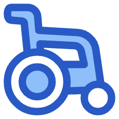 Wheelchair Icon from Plump Duo Set