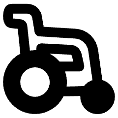 Wheelchair Icon from Plump Remix Set