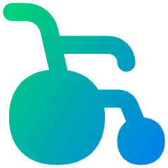 Wheelchair Icon from Flex Gradient Set