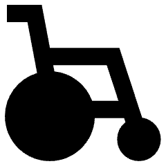 Wheelchair Icon from Sharp Remix Set