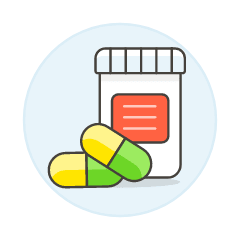 Medicine Bottle 2 Illustration from UX Colors Set