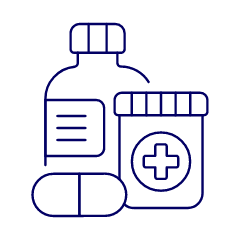 Medicine Bottle 4 Illustration from UX Line Set