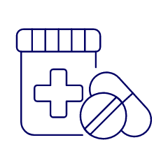 Medicine Bottle 5 Illustration from UX Line Set