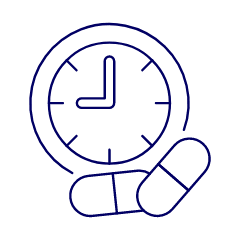 Schedule Medicine 2 Illustration from UX Line Set