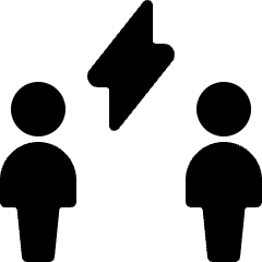 Team Meeting Flash Icon from Ultimate Bold Set