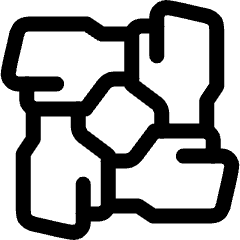 Workflow Teamwork Hand Lock Icon from Ultimate Regular Set