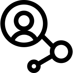 Workflow Teamwork Hierarchy Icon from Ultimate Regular Set