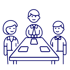 Meeting Table 1 Illustration from UX Line Set
