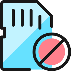 Sd Card Disable Icon from Ultimate Colors Set