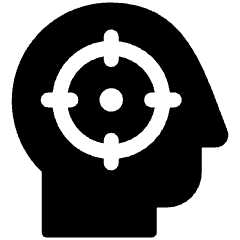 Focus 1 Icon from Ultimate Bold Set