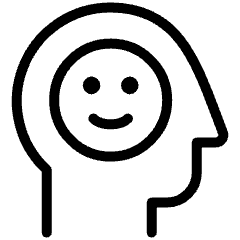 Happiness Emotions 1 Icon from Ultimate Light Set