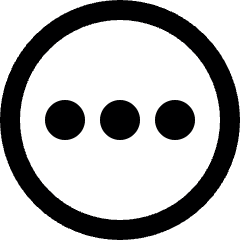 Navigation Menu Horizontal 1 Alternate Icon from Ultimate Bold Set