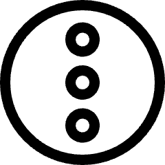 Navigation Menu Vertical 1 Icon from Ultimate Regular Set