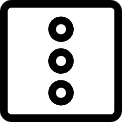 Navigation Menu Vertical 2 Icon from Ultimate Regular Set