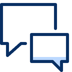 Bubble Chat Double 2 Icon from Cyber Duotone Set