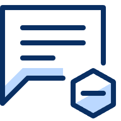 Bubble Chat Text Subtract Icon from Cyber Duotone Set