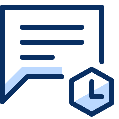 Bubble Chat Text Time Icon from Cyber Duotone Set