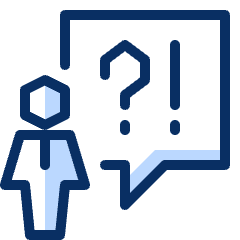 User Chat Warning 2 Icon from Cyber Duotone Set