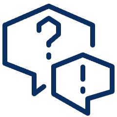 Bubble Chat Double Warning Question 1 Icon from Cyber Line Set
