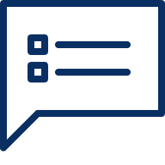 Bubble Chat List 1 Icon from Cyber Line Set