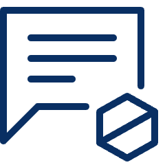 Bubble Chat Text Block Icon from Cyber Line Set