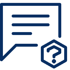 Bubble Chat Text Question Icon from Cyber Line Set