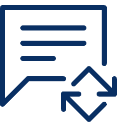 Bubble Chat Text Refresh Icon from Cyber Line Set