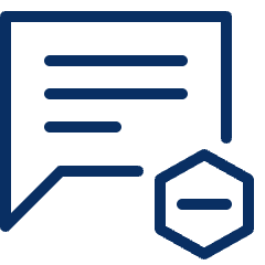 Bubble Chat Text Subtract Icon from Cyber Line Set