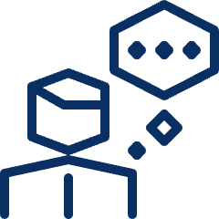 User Chat 2 Icon from Cyber Line Set