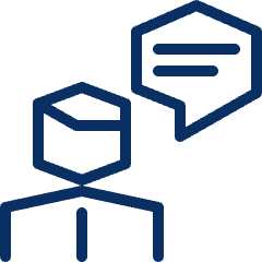 User Chat 3 Icon from Cyber Line Set
