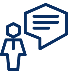 User Chat 6 Icon from Cyber Line Set