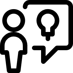 Messages People User Idea Icon from Ultimate Regular Set