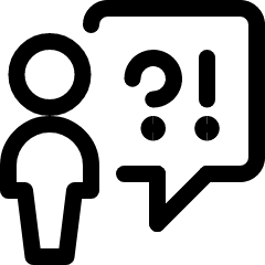 Messages People User Question Exclamation Icon from Ultimate Regular Set
