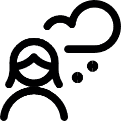 Messages People Woman Bubble 1 Icon from Ultimate Regular Set