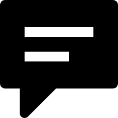 Message Chat Content Icon from Nova Solid Set