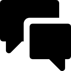 Message Chat Conversation Icon from Nova Solid Set