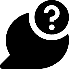Message Chat Round Question Icon from Nova Solid Set
