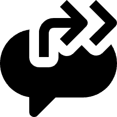 Message Chat Round Reply All 1 Icon from Nova Solid Set