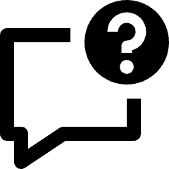 Message Chat Square Question Icon from Nova Line Set