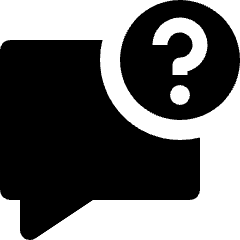 Message Chat Square Question Icon from Nova Solid Set