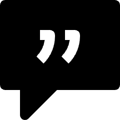 Message Chat Square Quote Icon from Nova Solid Set
