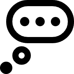 Message Chat Thinking Icon from Nova Line Set