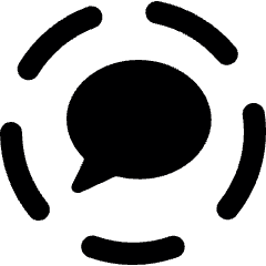 Messages Bubble Text Icon from Ultimate Bold Set