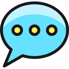 Messages Bubble Typing 1 Icon from Ultimate Colors Set
