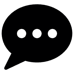 Messages Bubble Typing 1 Icon from Ultimate Bold Set