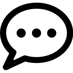 Messages Bubble Typing Alternate 1 Icon from Ultimate Bold Set
